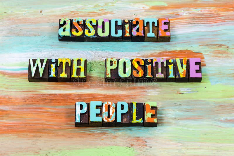 Citation Heureuse Positive D Impression Typographique De Travail D Equipe De Personnes D Associe Ensemble Image Stock Image Du Ensemble Taper