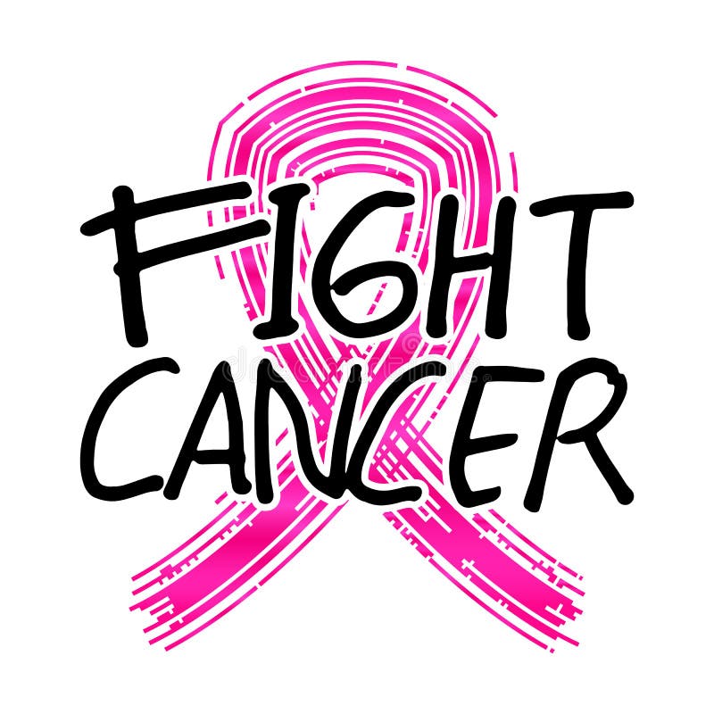 Citations De La Sensibilisation Au Cancer Du Sein Lutte Contre Le Cancer Illustration De Vecteur Illustration Du Fond Campagne