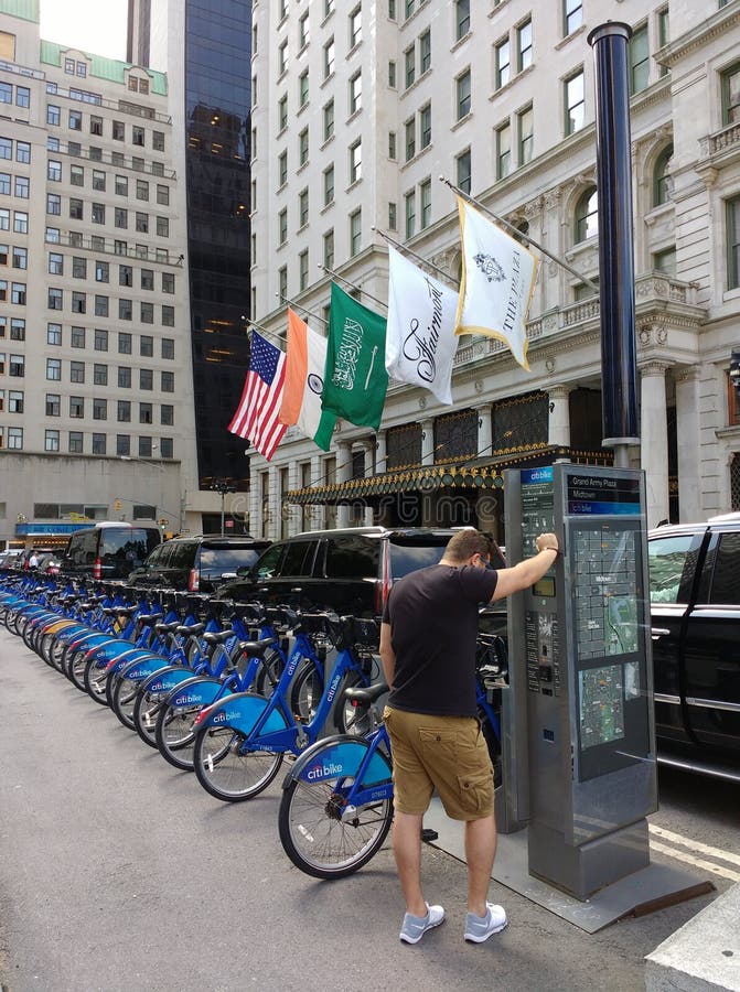 CitiFahrradFahrrad, Das System, Das PiazzaHotel