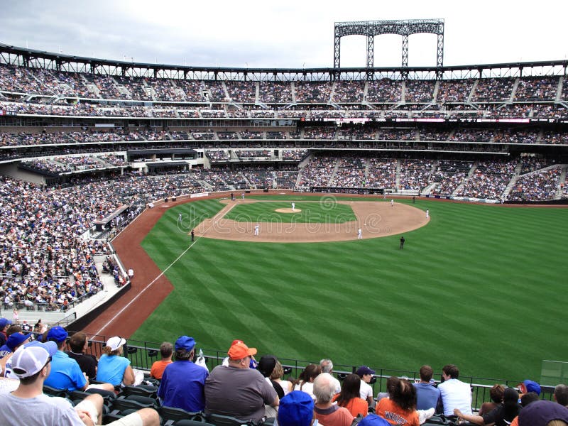 Citi Field Players and Fans - New York City
