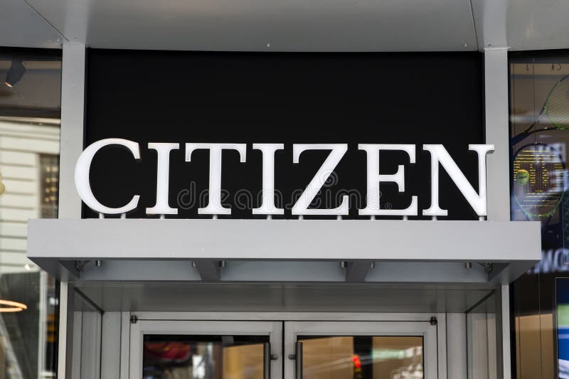 Citizen store editorial image. Image of display, company - 103223535