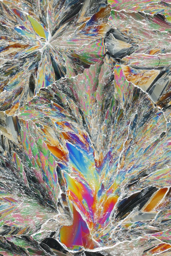 Citric acid crystals macro