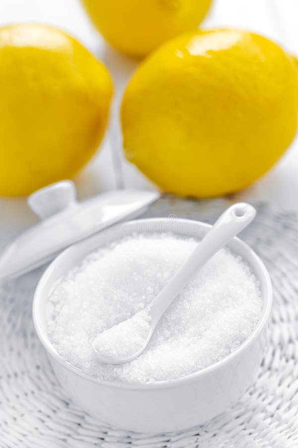 Citric acid stock image. Image of lemon, medicine, ingredient 64834757