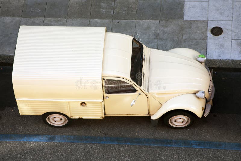 Citroen 2CV Van fotografie stock Citroen 2CV Van fotografie stock
