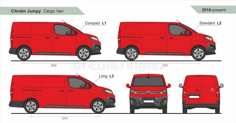 Dimensions Citroën Jumpy