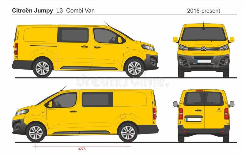 Citroen Jumpy Combi Van L1 2016-present Editorial Stock Image -  Illustration of combi, jumpy: 155553004