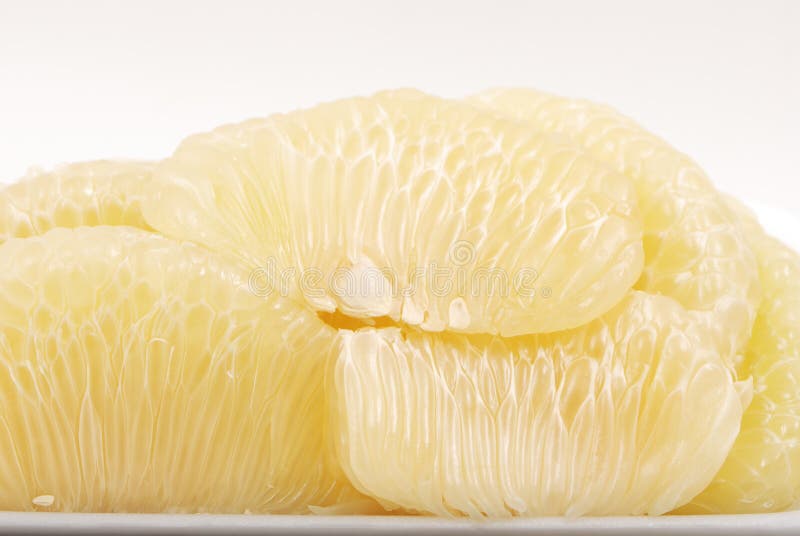Citron de pamplemousse d'isolement sur le blanc photos libres de droits Citron de pamplemousse d'isolement sur le blanc photos libres de droits