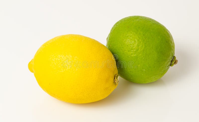 Citron et chaux images libres de droits Citron et chaux images libres de droits