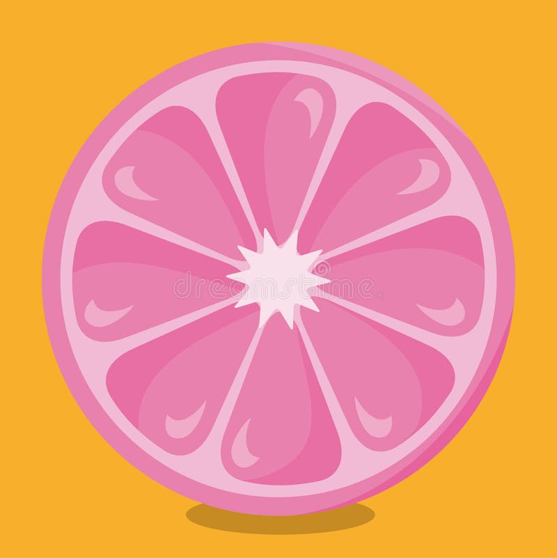 Citronad halv citron 08 vektor illustrationer