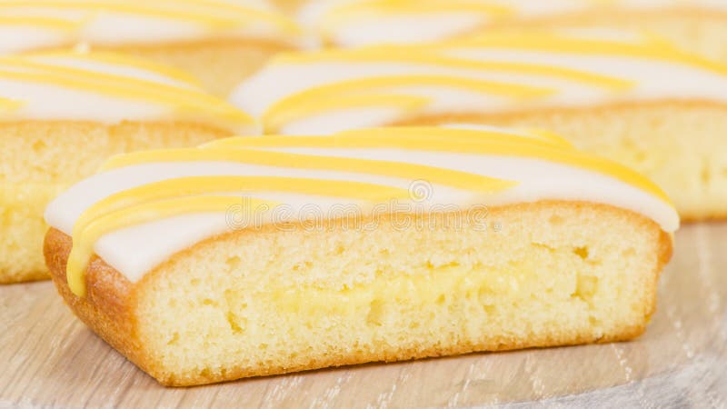 Citronduggregnkaka royaltyfria foton Citronduggregnkaka royaltyfria foton
