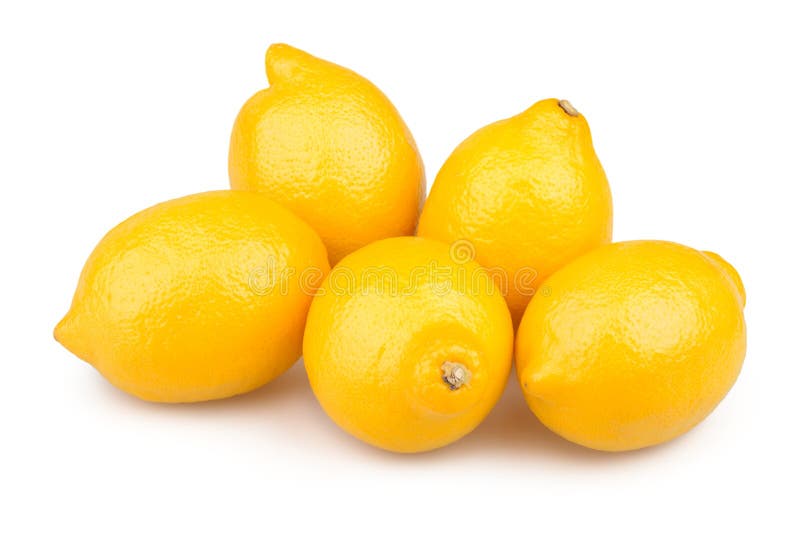 Citrongrupp royaltyfri bild