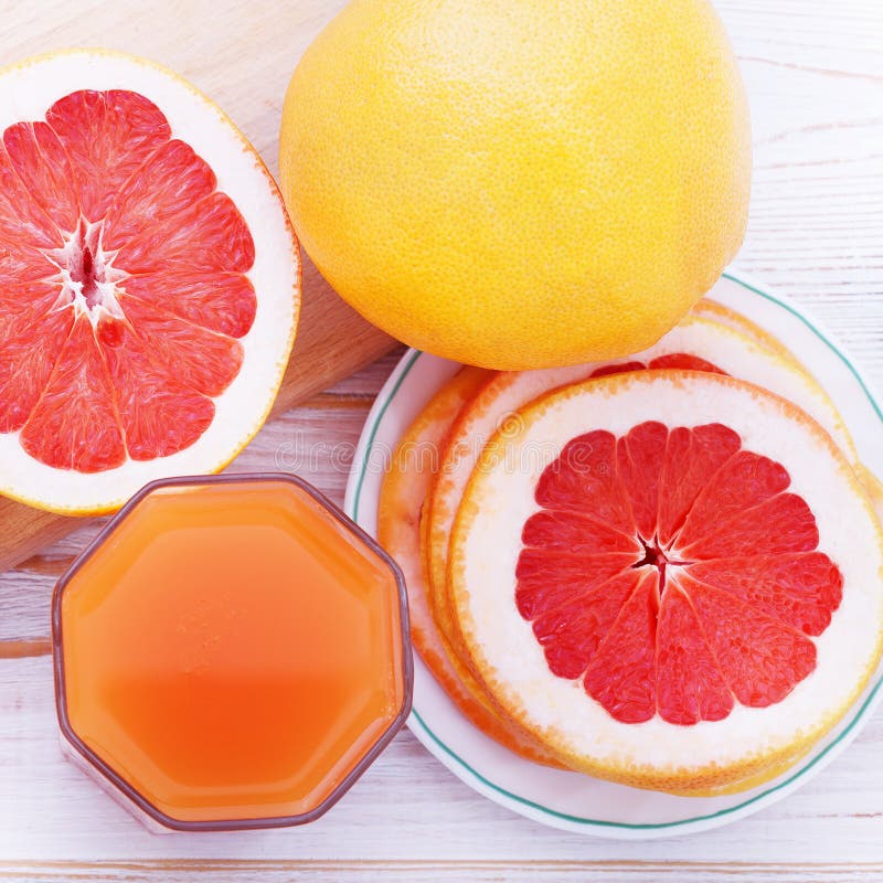 Citrus fruits juice macro royalty free stock photos