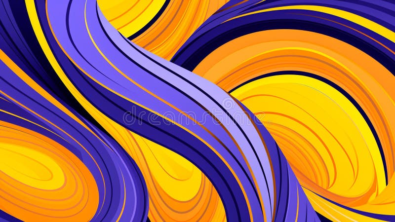 Model de artă retro-pop pentru citrice și violet electric royalty free illustration