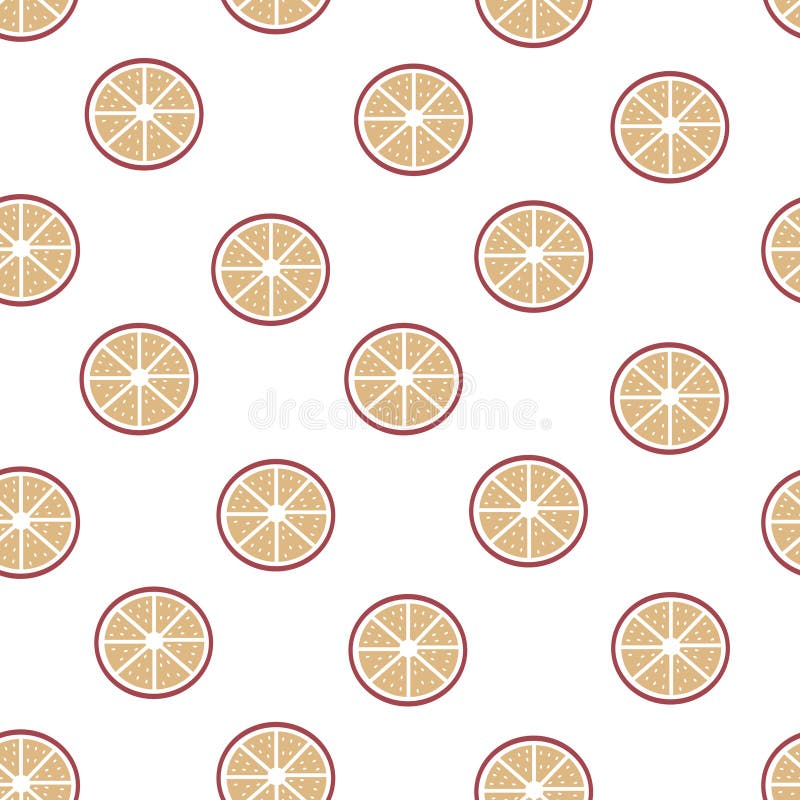 Citrus slice oranges fruit seamless pattern on white background. Seamless pattern bright oranges stock images, royalty-free photos and pictures