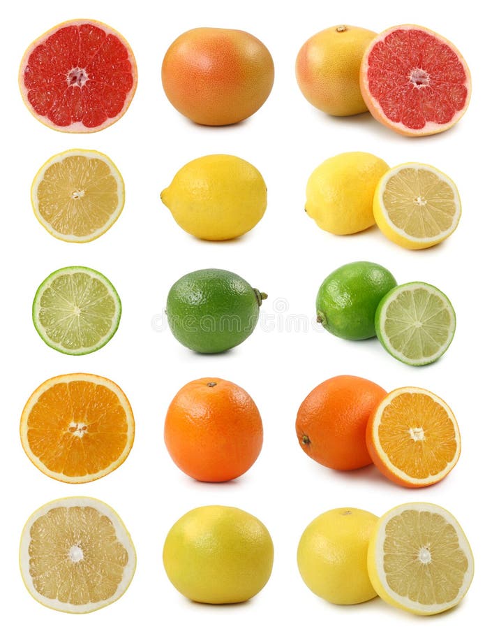 Citrusvruchten stock foto Citrusvruchten stock foto