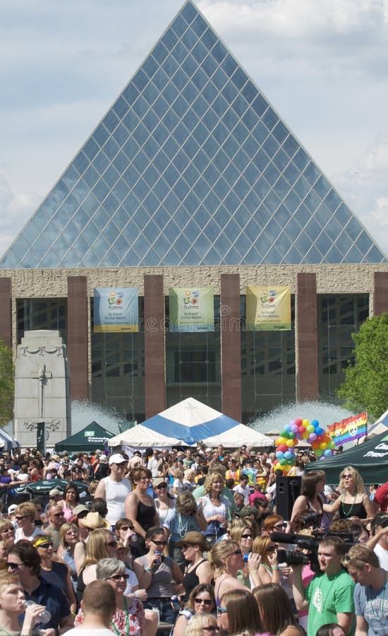 Città corridoio di Edmonton immagini stock libere da diritti
