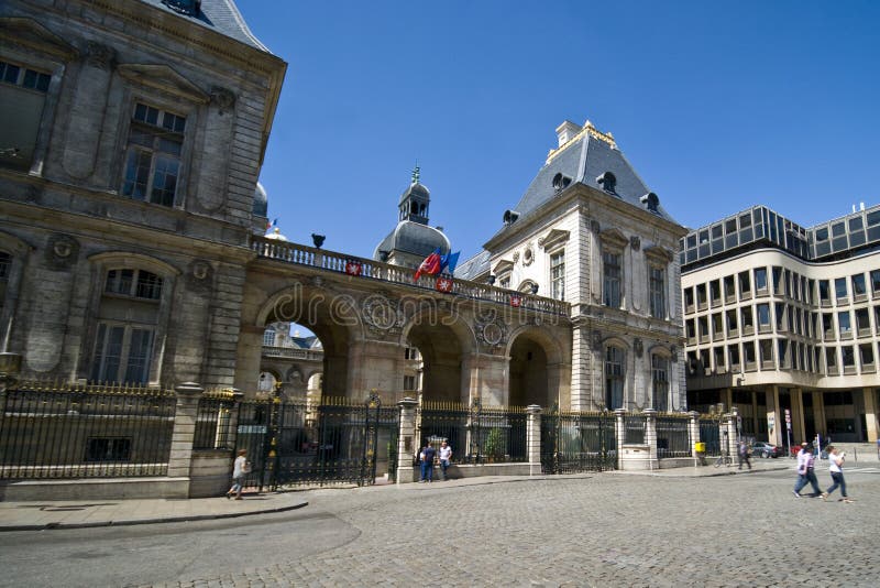 Città corridoio di Lione immagine stock libera da diritti