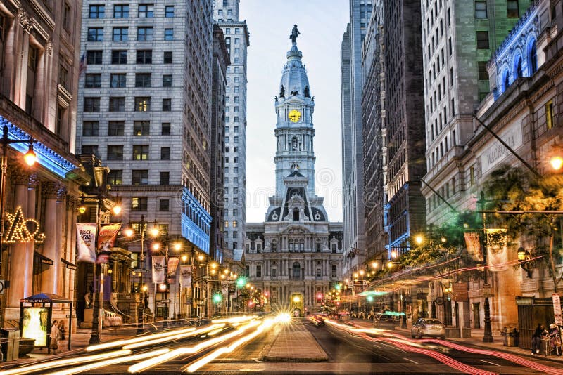 Città corridoio di Philadelphia fotografia stock libera da diritti