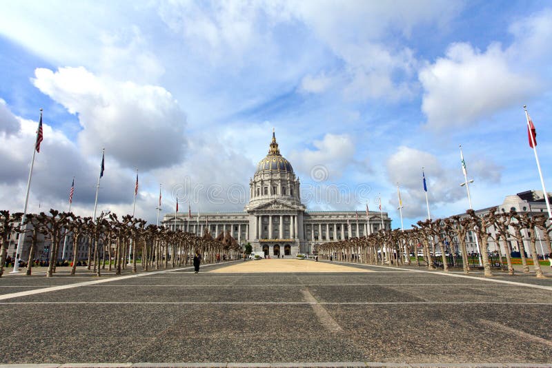 Città corridoio di San Francisco fotografie stock