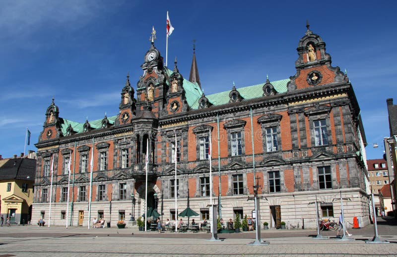 Città corridoio, Malmo Svezia di Malmo fotografia stock