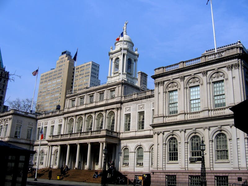 Città corridoio a New York immagine stock libera da diritti