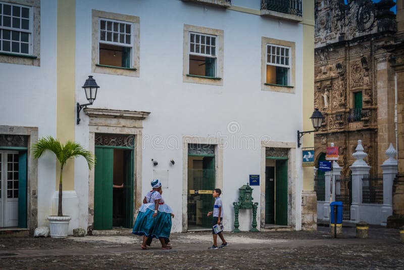 Città del Brasile - Salvador, Bahia immagine stock libera da diritti Città del Brasile - Salvador, Bahia immagine stock libera da diritti
