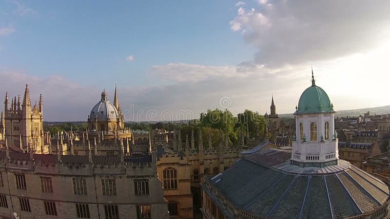 Città di Oxford, vista aerea