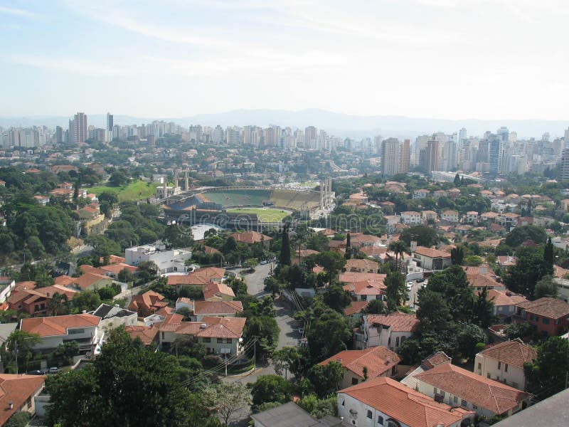 Città di Sao Paulo immagine stock libera da diritti Città di Sao Paulo immagine stock libera da diritti