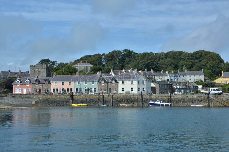 Strangford, città nell'Irlanda del Nord fotografia stock libera da diritti