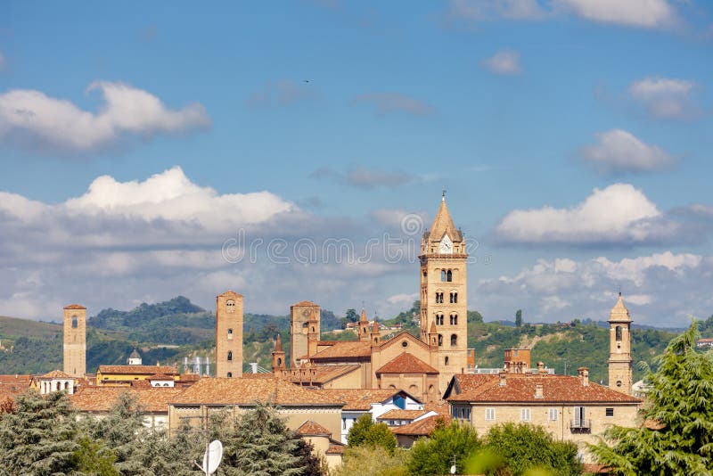 City of Alba, Piedmont, Italy