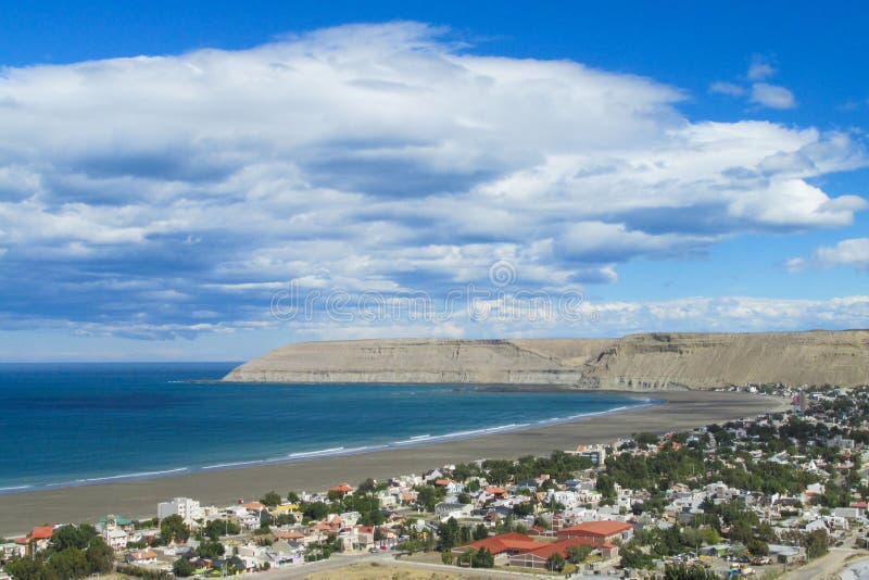 City in Atlantic coast of Argentina stock photography City in Atlantic coast of Argentina stock photography