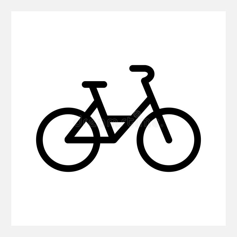 City Bike Icon royalty free illustration