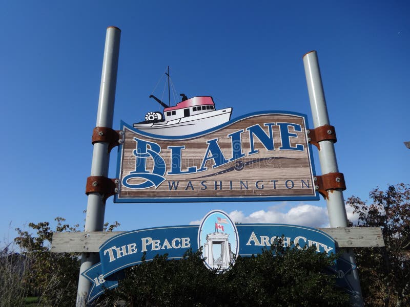 City Blaine Sign Stock Photos Free & RoyaltyFree Stock Photos from