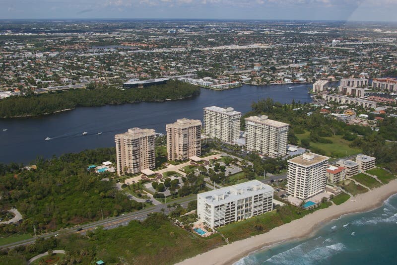 City of Boca Raton royalty free stock photo