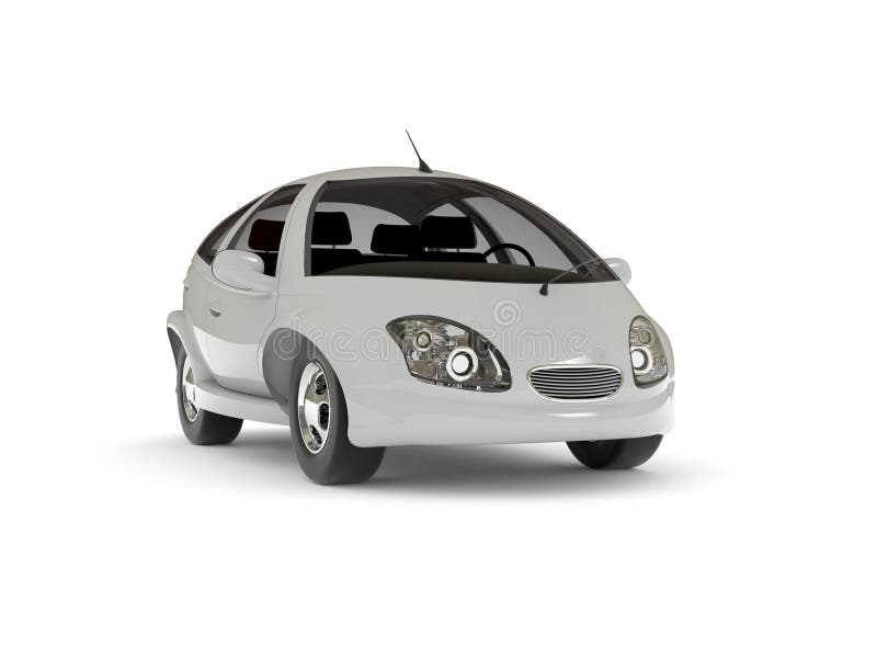 Small Silver Car Stock Illustrations 423 Small Silver Car Stock