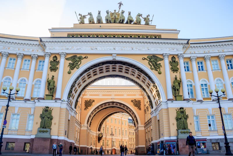 The city center of St. Petersburg. Palace square. City attraction. Historic building. Architecture. . Russia, Saint Petersburg 5