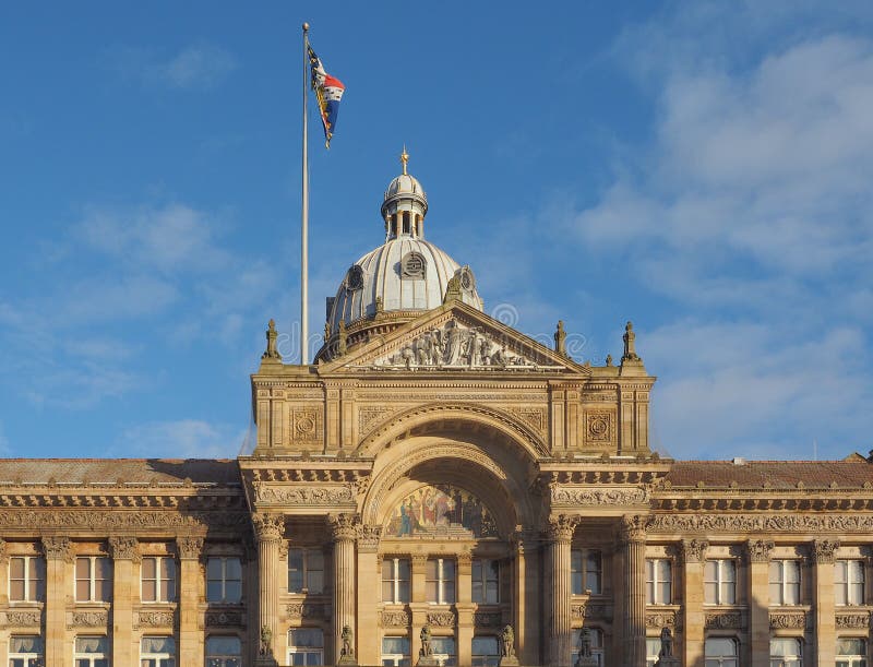 City Council in Birmingham stock photo. Image of urban 60950356