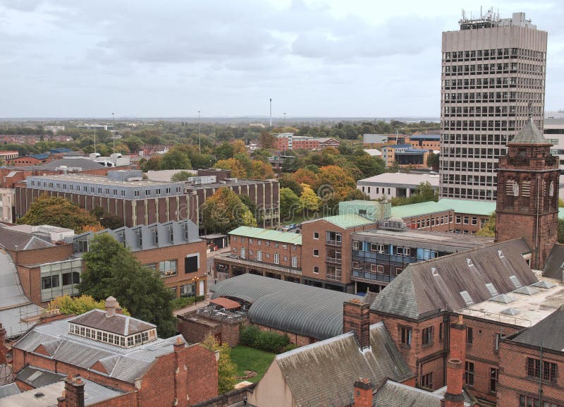 City of Coventry stock image. Image of centre, british 38796129