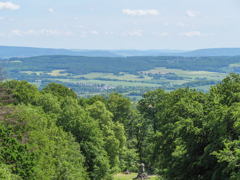 The city of detmold in germany