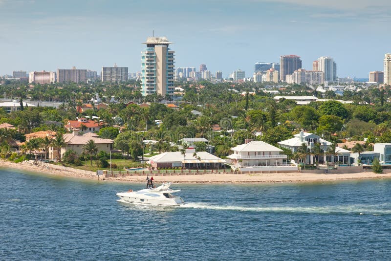 City of Fort Lauderdale, Florida Stock Photo Image of real, warm