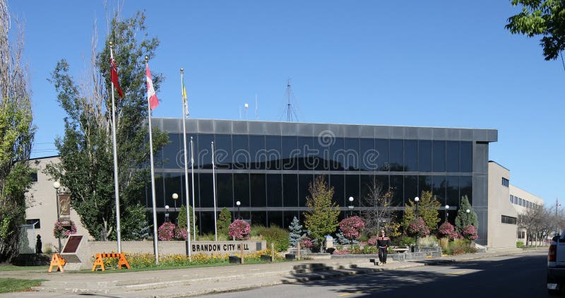 City Hall in Brandon, Manitoba