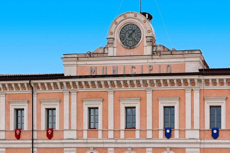 City Hall of campobasso stock image. Image of italian - 72544737