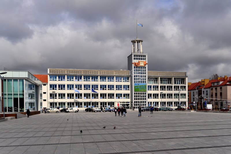 City hall in Koszalin royalty free stock photos City hall in Koszalin royalty free stock photos