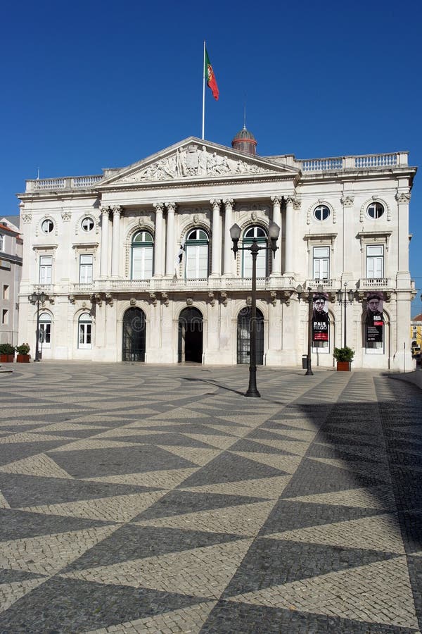 City Hall, Lisbon, Portugal Editorial Photography Image of council