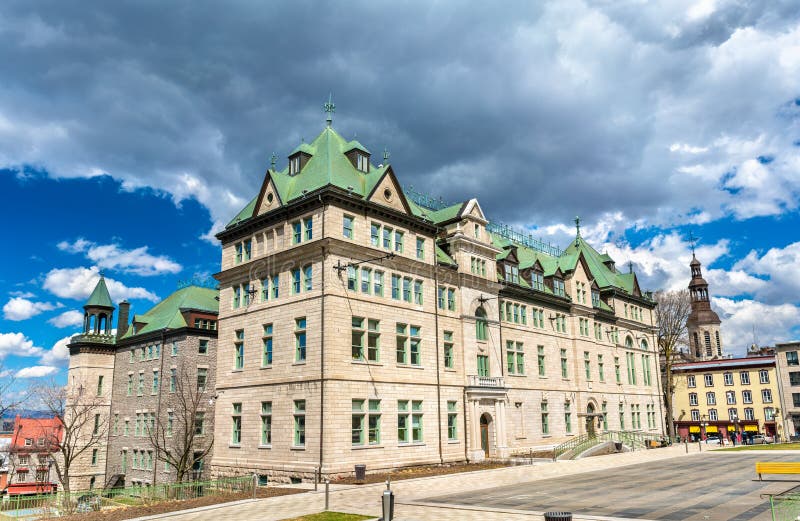 City Hall of Quebec City in Canada Stock Image Image of landmark, monument 93968957