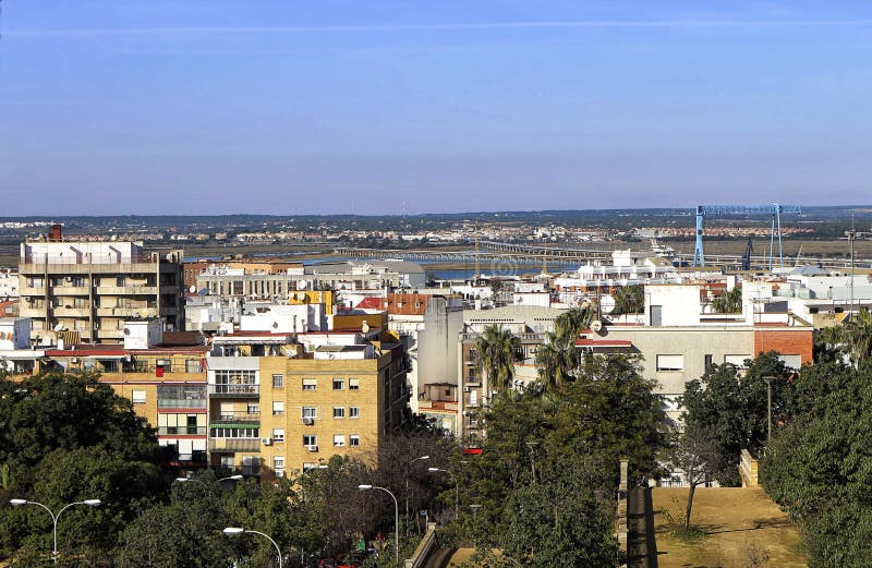 City Huelva, Park Moret, Spain Stock Image - Image of environment ...