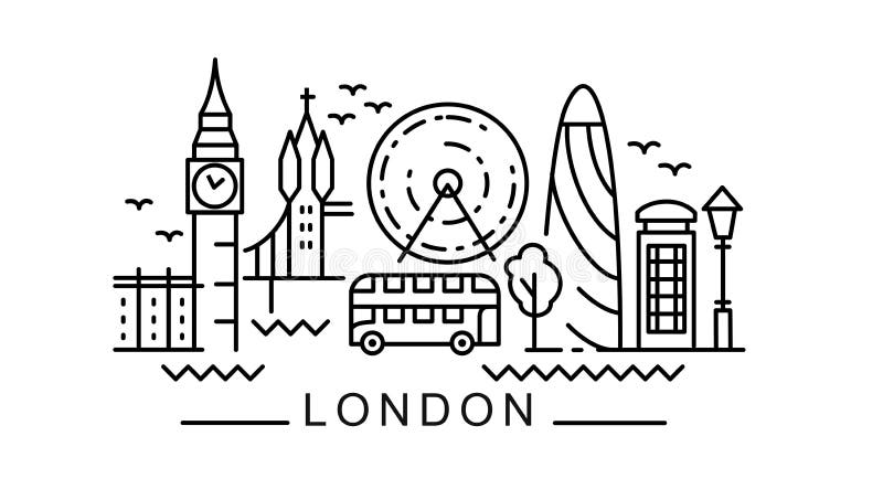 London apartment building stock illustration. Illustration of ...
