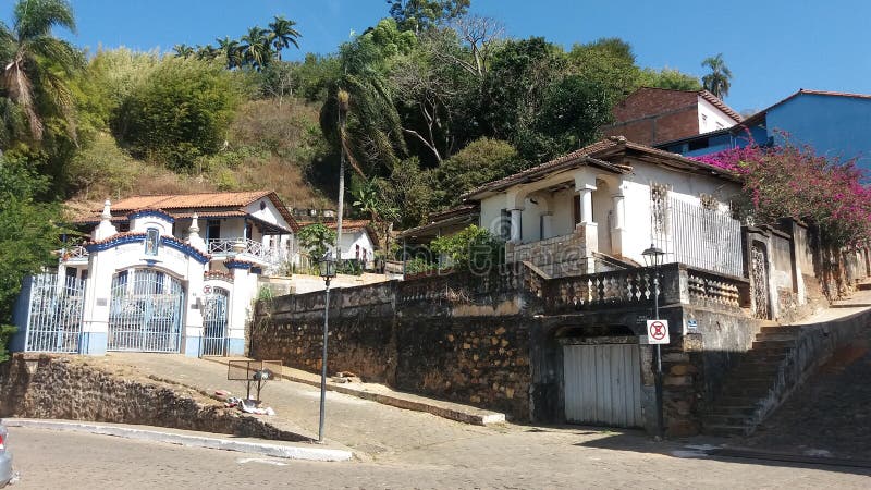 The city of Mariana, Minas Gerais, Brazil royalty free stock photo