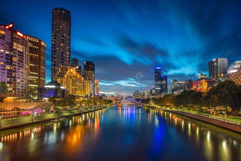 City of Melbourne. stock photos