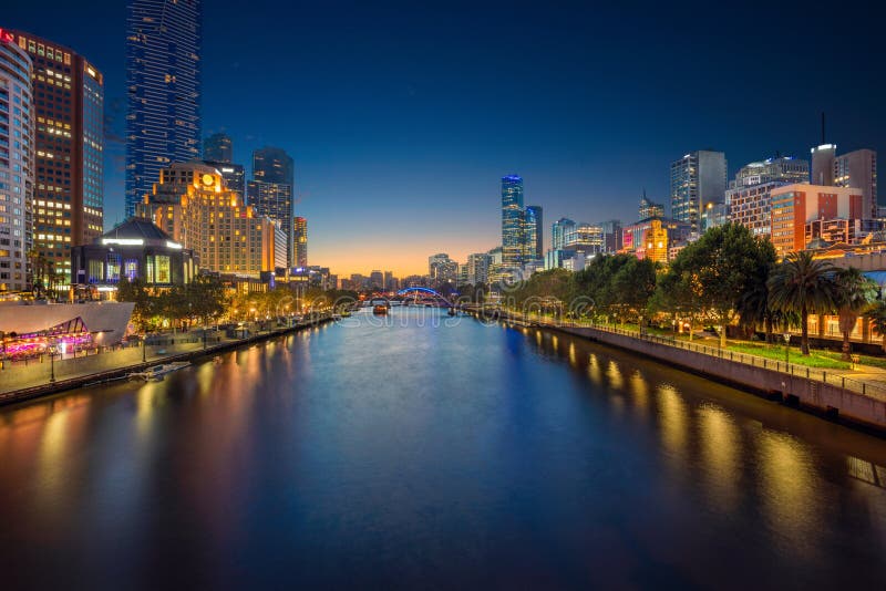 City of Melbourne. stock photos